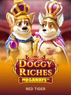 Portada de la tragamonedas Doggy Riches Megaways