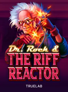 Portada de la tragamonedas Dr. Rock & the Riff Reactor