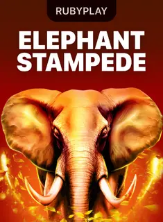 Portada de la tragamonedas Elephant Stampede