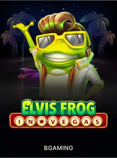 Portada de la tragamonedas Elvis Frog in Vegas