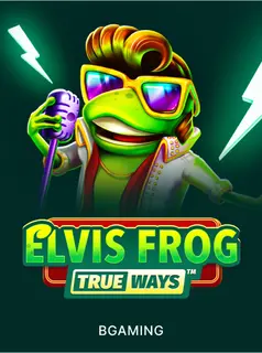 Portada de la tragamonedas Elvis Frog TRUEWAYS
