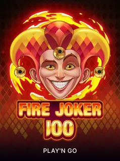 Portada de la tragamonedas Fire Joker 100