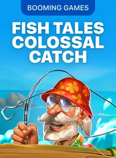 Portada de la tragamonedas Fish Tales Colossal Catch: Link & Loot