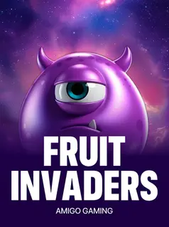 Portada de la tragamonedas Fruit Invaders