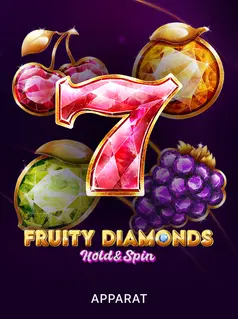 Portada de la tragamonedas Fruity Diamonds - Hold & Spin