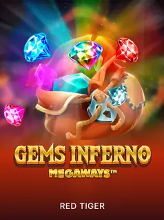 Portada de la tragamonedas Gems Inferno MegaWays