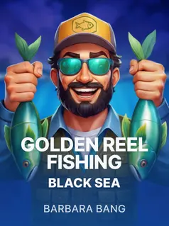 Portada de la tragamonedas Golden Reel Fishing: Black Sea