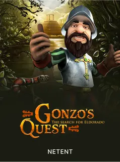 Portada de la tragamonedas Gonzo's Quest
