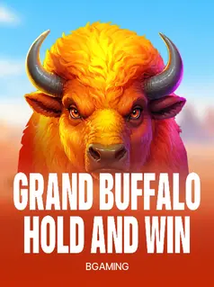 Portada de la tragamonedas Grand Buffalo Hold and Win