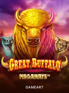 Portada de la tragamonedas Great Buffalo Megaways