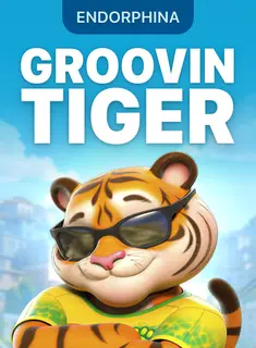 Portada de la tragamonedas Groovin Tiger