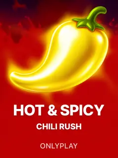Portada de la tragamonedas Hot & Spicy: Chili Rush