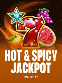 Portada de la tragamonedas Hot & Spicy Jackpot