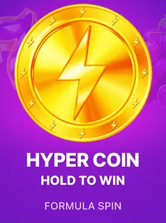 Portada de la tragamonedas Hyper Coin: Hold to Win