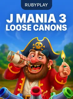 Portada de la tragamonedas J Mania 3 Loose Canons