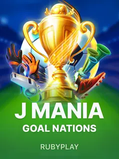 Portada de la tragamonedas J Mania Goal Nations