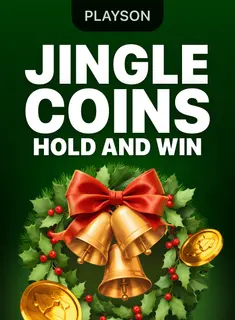 Portada de la tragamonedas Jingle Coins: Hold and Win
