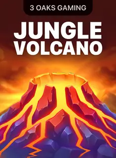 Portada de la tragamonedas Jungle Volcano