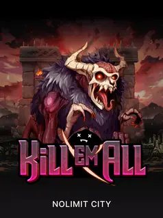 Portada de la tragamonedas Kill Em All