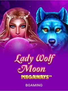 Portada de la tragamonedas Lady Wolf Moon Megaways