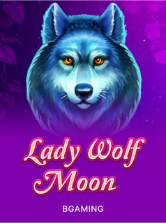 Portada de la tragamonedas Lady Wolf Moon