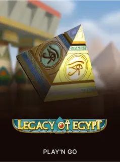Portada de la tragamonedas Legacy of Egypt