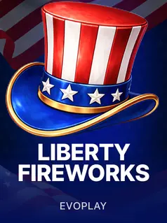 Portada de la tragamonedas Liberty Fireworks