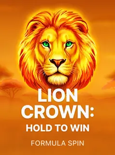 Portada de la tragamonedas Lion Crown: Hold to Win