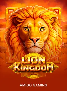 Portada de la tragamonedas Lion Kingdom