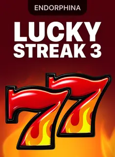 Portada de la tragamonedas Lucky Streak 3
