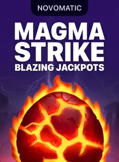 Portada de la tragamonedas Magma Strike: Blazing Jackpots