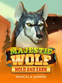 Portada de la tragamonedas Majestic Wolf