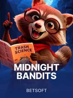 Portada de la tragamonedas Midnight Bandits