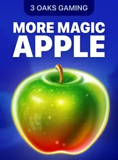 Portada de la tragamonedas More Magic Apple de 3 Oaks Gaming