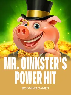 Portada de la tragamonedas Mr. Oinkster's Power Hit