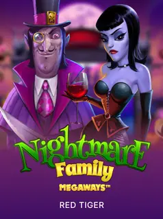 Portada de la tragamonedas Nightmare Family Megaways