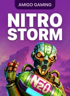 Portada de la tragamonedas Nitro Storm