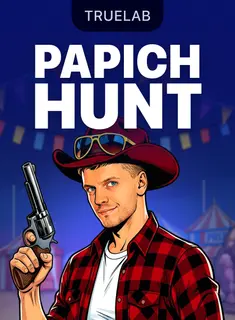 Portada de la tragamonedas Papich Hunt