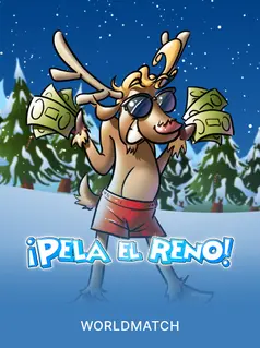 Portada de la tragamonedas ¡Pela el reno!