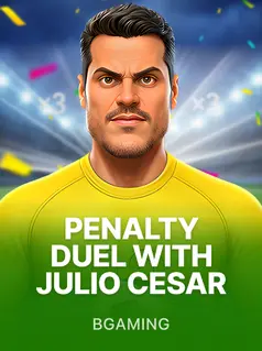Portada de la tragamonedas Penalty Duel with Julio Cesar