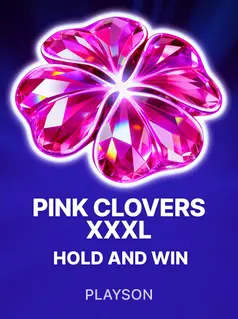 Portada de la tragamonedas Pink Clovers XXXL: Hold and Win