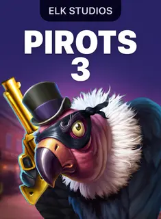 Portada de la tragamonedas Pirots 3