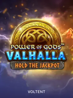 Portada de la tragamonedas Power of Gods Valhalla