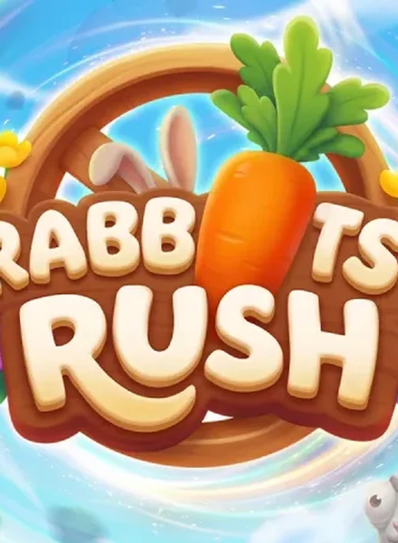 Rabbits Rush game cover from 1win