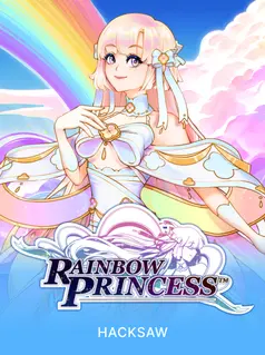 Portada de la tragamonedas Rainbow Princess