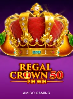 Portada de la tragamonedas Regal Crown 50
