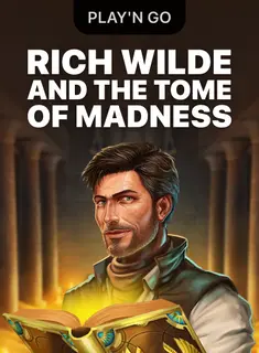 Portada de la tragamonedas Rich Wilde and the Tome of Madness