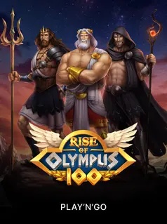 Portada de la tragamonedas Rise of Olympus 100
