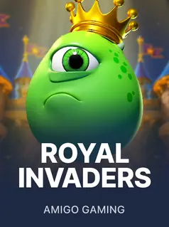 Portada de la tragamonedas Royal Invaders