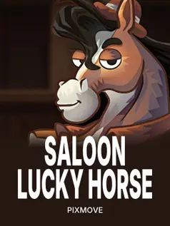 Portada de la tragamonedas Saloon Lucky Horse